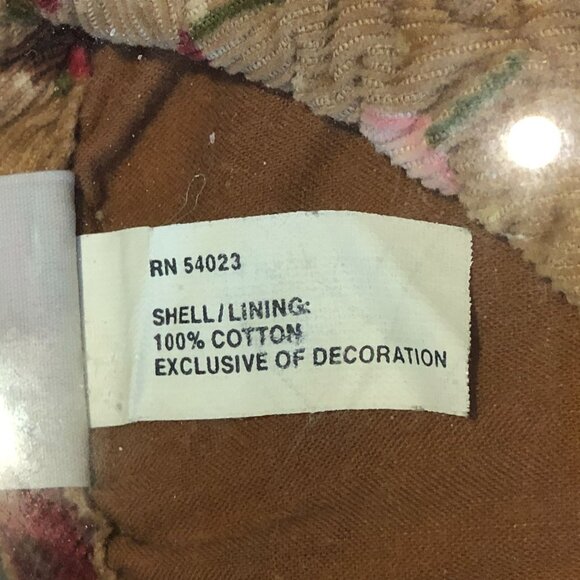 Baby Gap Girls Corduroy Dress Brown Flowers White Polka Dots Size 4Y or 4T - Picture 14 of 15